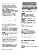 Предварительный просмотр 16 страницы Gorenje CJ30E Instruction Manual