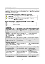 Preview for 27 page of Gorenje D 16M Installation And User Manual