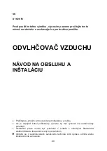 Preview for 69 page of Gorenje D 16M Installation And User Manual