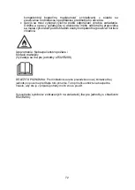 Preview for 76 page of Gorenje D 16M Installation And User Manual