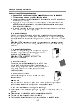 Preview for 161 page of Gorenje D 16M Installation And User Manual