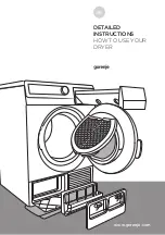 Gorenje D7465NA Detailed Instructions предпросмотр