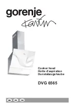 Preview for 1 page of Gorenje DVG 6565 Instructions For Use Manual