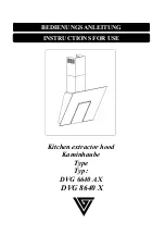 Preview for 1 page of Gorenje DVG 6640 AX Instructions For Use Manual