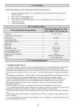 Preview for 3 page of Gorenje DVG 6640 AX Instructions For Use Manual