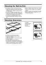 Preview for 7 page of Gorenje ECS63EHL Instructions For Use, Mounting And Connection