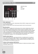 Предварительный просмотр 14 страницы Gorenje Essential EC 57320 AX Instructions For Use Manual