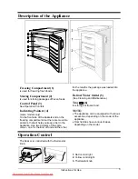 Preview for 4 page of Gorenje F 50106 W Instruction Manual