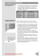 Preview for 7 page of Gorenje F 65 SYW Instructions For Use Manual