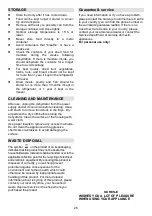 Preview for 26 page of Gorenje FDK 24 DW Instruction Manual