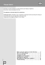 Preview for 2 page of Gorenje FH130W Instructions For Use Manual