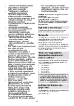 Preview for 66 page of Gorenje G-Force Plus VCEA22GPLBK Instruction Manual