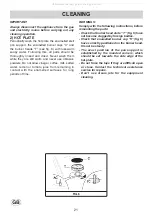 Preview for 21 page of Gorenje G34AX1-236650 Instructions For The Installation And Advice For The Maintenance