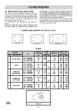 Preview for 26 page of Gorenje G34AX1-236650 Instructions For The Installation And Advice For The Maintenance