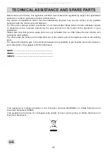 Preview for 32 page of Gorenje G34AX1-236650 Instructions For The Installation And Advice For The Maintenance