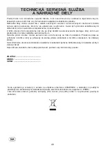 Preview for 48 page of Gorenje G34AX1-236650 Instructions For The Installation And Advice For The Maintenance