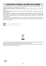 Preview for 96 page of Gorenje G34AX1-236650 Instructions For The Installation And Advice For The Maintenance