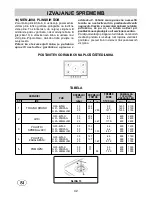 Preview for 42 page of Gorenje G34AX1 - 249046 Instruction Manual