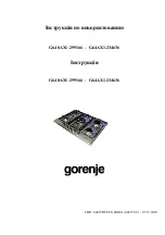 Preview for 19 page of Gorenje G640AX1-299166 Instruction Manual