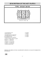 Preview for 2 page of Gorenje G760AX1-246148 Instruction Manual