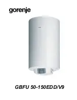 Gorenje GBFU 50-150EDD/V9 Manual preview