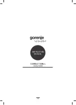 Preview for 40 page of Gorenje GCG2100S Instruction Manual