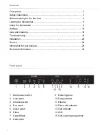 Preview for 2 page of Gorenje GFS622 Operating Instructions Manual