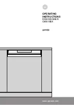 Preview for 1 page of Gorenje GI66168X Operating Instructions Manual