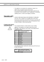 Preview for 8 page of Gorenje GIS77SC Instructions For Use, Installation, And Connection