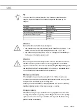 Preview for 11 page of Gorenje GIS77SC Instructions For Use, Installation, And Connection