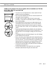 Preview for 27 page of Gorenje GIS77SC Instructions For Use, Installation, And Connection