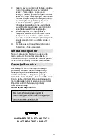 Предварительный просмотр 75 страницы Gorenje GMO 25 ORA-ITO Instruction Manual