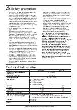 Preview for 2 page of Gorenje GMS 66 E Instructions For Use, Building- In And Connecting