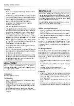 Preview for 3 page of Gorenje GS63160SAU Operating Instructions Manual