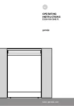 Gorenje GS65260W Operating Instructions Manual preview