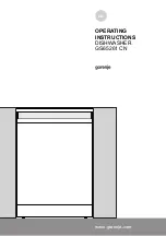 Gorenje GS65261 CN Operating Instructions Manual preview