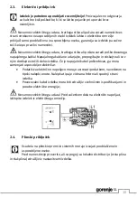 Preview for 31 page of Gorenje GT641KB User Manual