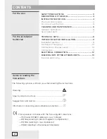 Preview for 3 page of Gorenje GT7EC Installation And Operation Instruction Manual