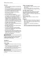 Preview for 2 page of Gorenje GU64160 Operating Instructions Manual