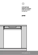 Preview for 1 page of Gorenje GU65160 Operating Instructions Manual