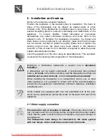 Preview for 5 page of Gorenje GV 63222 User Manual