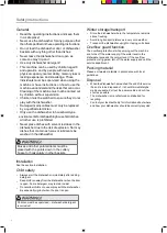 Preview for 2 page of Gorenje GV62010UK Operating Instructions Manual