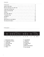 Preview for 2 page of Gorenje GV63160 Operating Instructions Manual