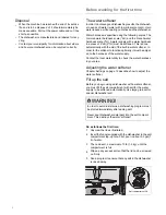 Preview for 4 page of Gorenje GV67261XXLCUS Operating Instructions Manual