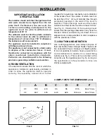 Предварительный просмотр 8 страницы Gorenje GW721X/HG2VRSMXG0XS Instructions For The Installation And Advice For The Maintenance