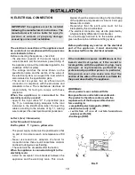 Предварительный просмотр 10 страницы Gorenje GW721X/HG2VRSMXG0XS Instructions For The Installation And Advice For The Maintenance