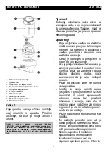 Preview for 8 page of Gorenje H 40W Instruction Manual