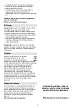 Preview for 8 page of Gorenje HB 803 W Instructions For Use Manual