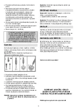 Preview for 4 page of Gorenje HBX480QW Instructions For Use Manual