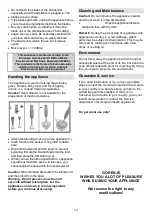 Preview for 13 page of Gorenje HBX480QW Instructions For Use Manual